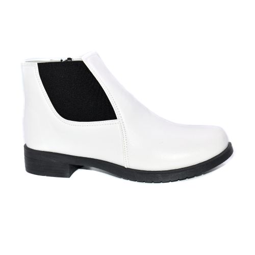 Buy Shoozy Stylish Leather Woman Boot -  White in Egypt