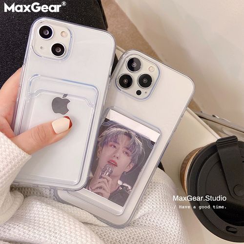 Clear Wallet Phone Case