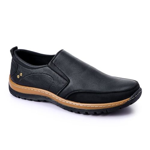 Buy Casual Leather Slip-on Shoes For Men in Egypt