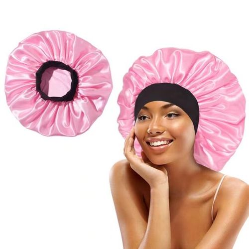 Generic 40cm Large Hair Dryer Towel Silk Wide Brim Elastic Sleeping Cap Women Smooth Hair Wrap Bath Shower Drying Towels Absorbent Best Price Online Jumia Egypt