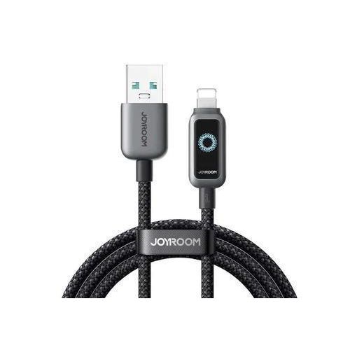 product_image_name-JOYROOM-S-A55 3A Fast Charging Data Cable USB-A TO IPHONE , 1.2m ,Black-1