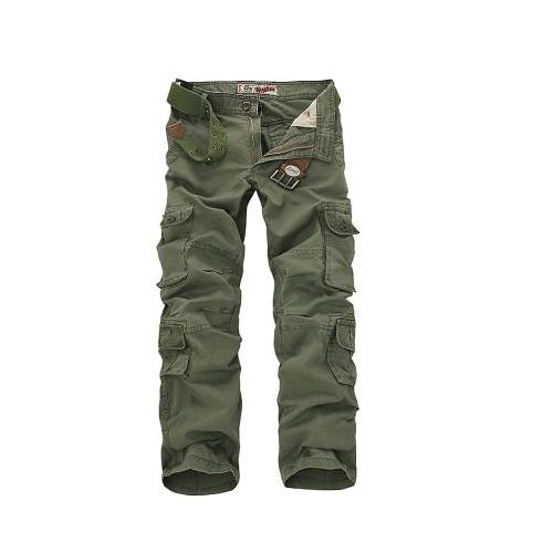 OLIVE SLIM FIT CARGO PANT – ROOKIES