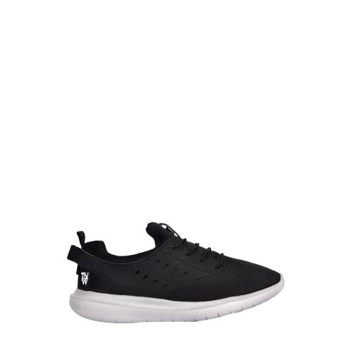 Town Team Casual Canvas Sneaker - Black
