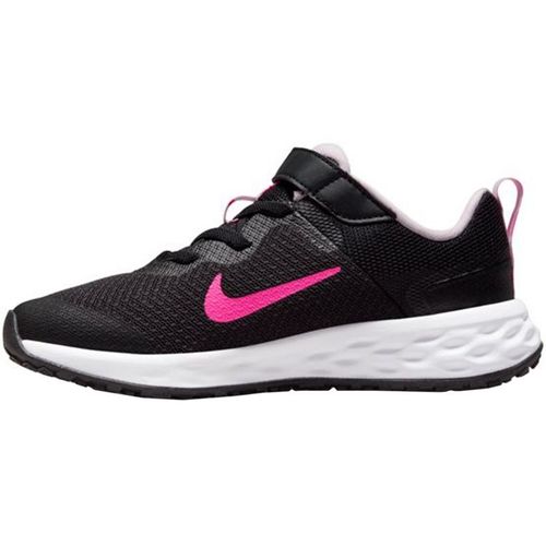 Nike Revolution 6 Nn Psv Black Girls Running Shoes DD1095