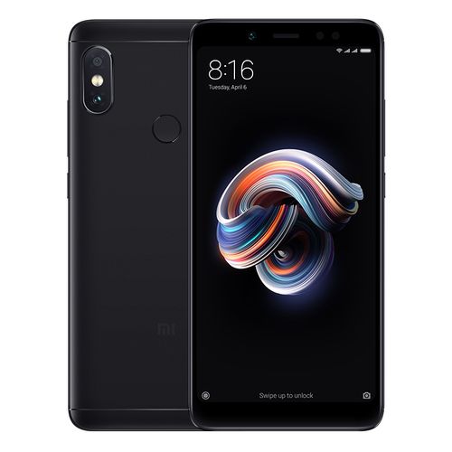 XIAOMI ريدمي نوت 5 - موبايل 5.99 بوصة - 32 جيجا بايت - أسود