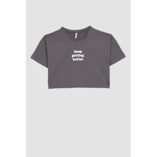 product_image_name-Defacto-Girl Crop Short Sleeve T-Shirt-7