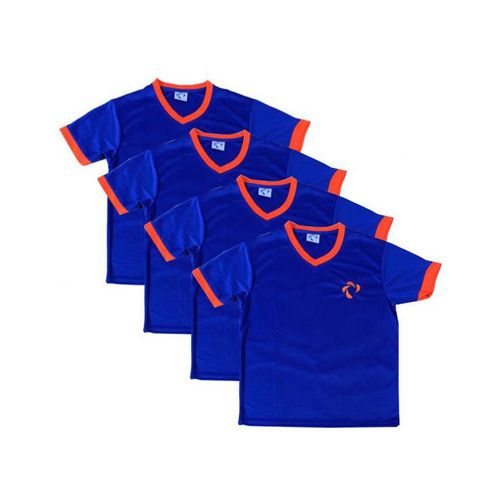 Buy Didos DMTS-021 Men V Neck Team Shirt - Set Of 4 - Small in Egypt