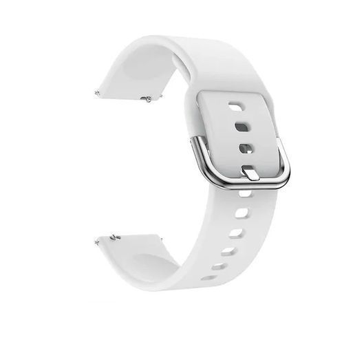 product_image_name-Generic-حزام سيليكون بديل 22 مم لساعة شاومي لون رياضي 2 S1 أكتيف / هيومى امزفيت جى تى ار 47 ملم  جى تى ار 3 برو - أبيض-1