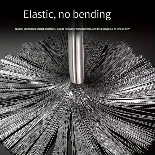 product_image_name-Generic-فرشاة تنظيف أواني الطهي المصنوعة من الفولاذ المقاوم للصدأ بمقبض طويل لإزالة الأوساخ العنيدة-4