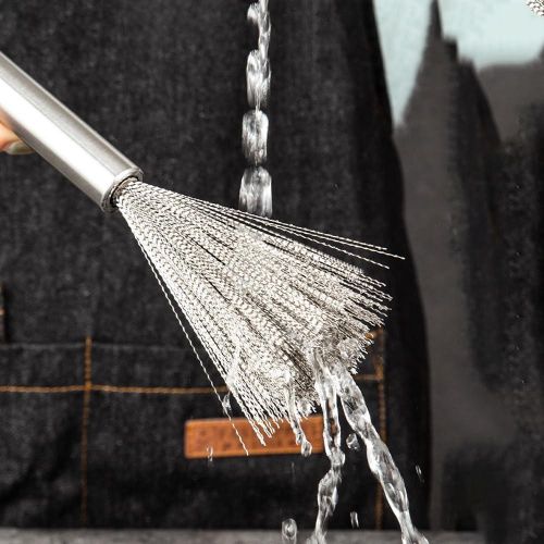 product_image_name-Generic-فرشاة تنظيف أواني الطهي المصنوعة من الفولاذ المقاوم للصدأ بمقبض طويل لإزالة الأوساخ العنيدة-5