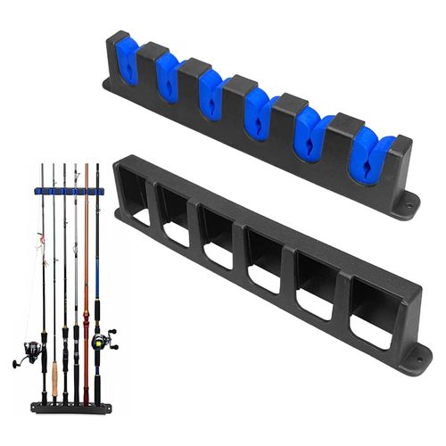 915 Generation Fishing Pole Holder Wall Mount for Garage Door