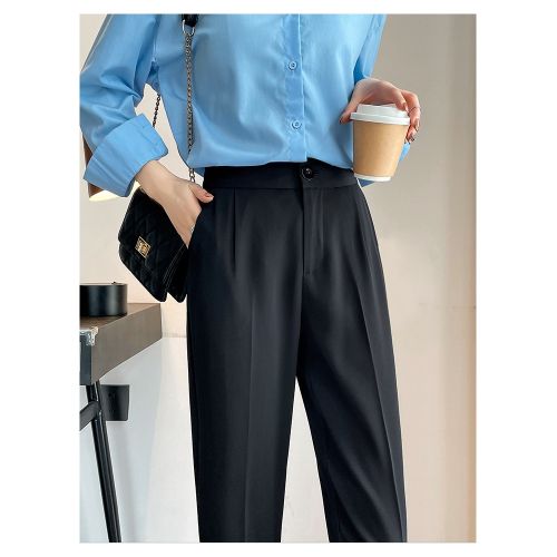 ELEGANT WOMENS BLACK DRESS PANTS | JUST4UNIQUE