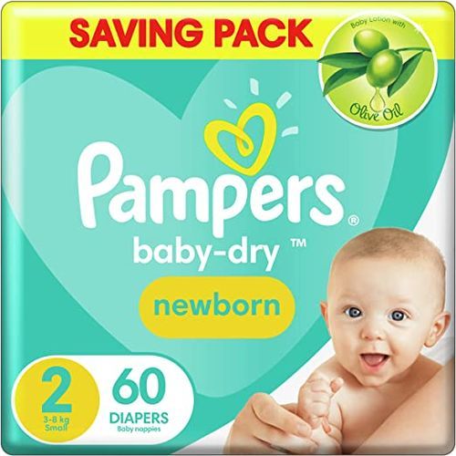 Buy Pampers Size 2 - 60 Diapers in Egypt