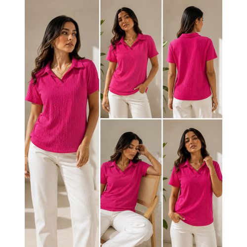 Generic بلوزه كروشيه للنساء - لياقه واسوره مناسبه لجميع الاطلالات - image 2