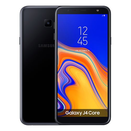 Samsung Galaxy J4 Core - موبايل 6.0 بوصة - 16 جيجا - 4G - أسود + كارت شحن 50 جنيه أورانج من جوميا