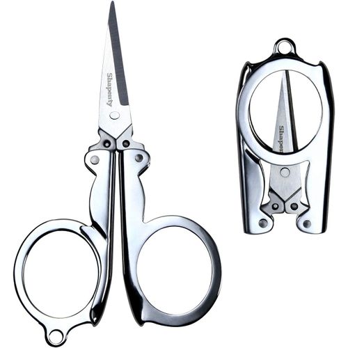 اشتري Small Stainless Steel Folding Scissors في مصر