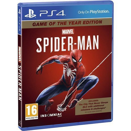 Buy Insomniac Marvel's Spider Man - GOTY Edition - Arabic Edition - PlayStation 4 in Egypt