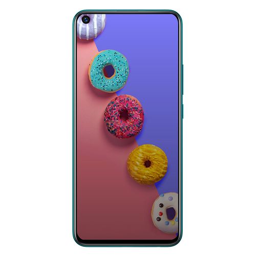 Infinix X652A S5 موبايل 6.6 بوصة - ثنائى الشريحة - 128 جيجا/6 جيجا - Quetzal Cyan