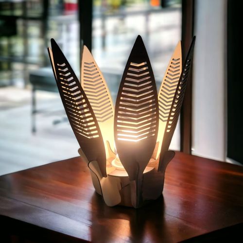 Generic Wooden Puzzle Decorative Lamp Shade Plywood Hanging Lamp