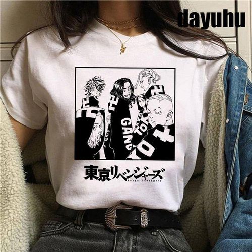 Tokyo Revengers - Takemichi Hanagaki Flames T-Shirt | Crunchyroll store