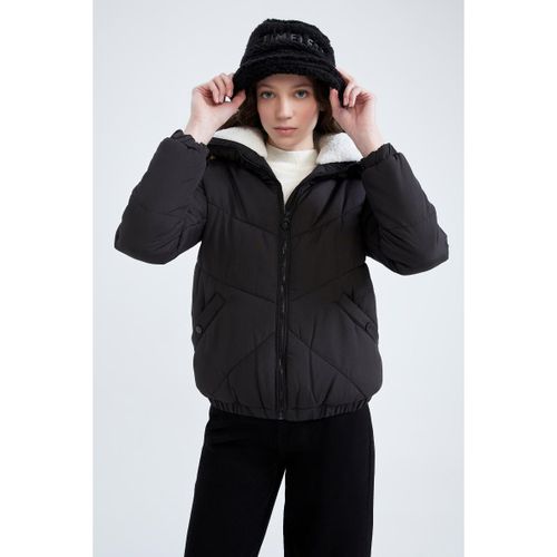 product_image_name-Defacto-Woman W/O Hoodie Relax Fit Mont - Black-2
