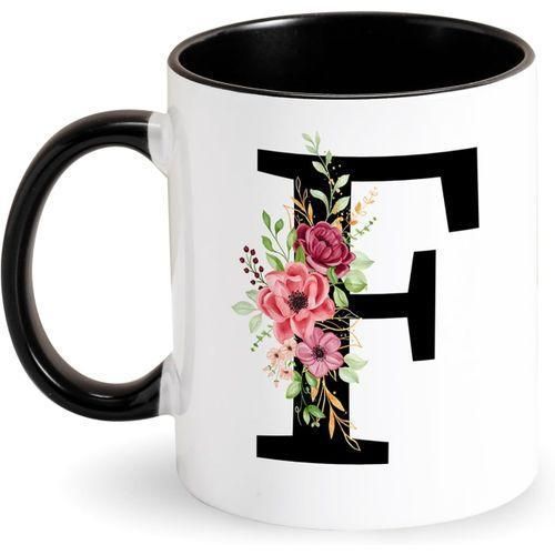 product_image_name-Generic-أكواب قهوة شخصية مع حروف وزهور كوب سيراميك أسود هدايا لأكواب الحروف للنساء والأصدقاء للميلاد، عيد الحب، عيد الميلاد (F)-1