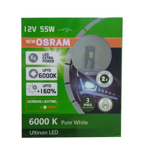 Generic Osram LED Kit 55W 12V 2 Pieces H7 @ Best Price Online