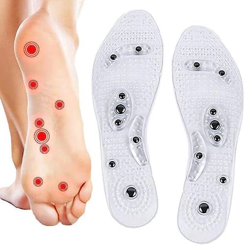 Buy Magnetic Insole Foot Pain Health Massager, Arch Supportive Breathable in Egypt