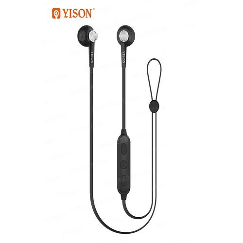 product_image_name-YISON-E13 Sports Wireless Magnetic Music Earphones - Black-1
