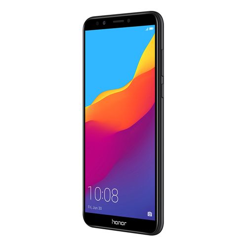 Honor 7C - موبايل 5.99 بوصة - 32 جيجا بايت - ثنائي الشريحة - أسود