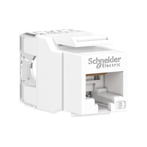 product_image_name-Schneider-جاك شبكة RJ45 Cat6 غير محمي أبيض-1