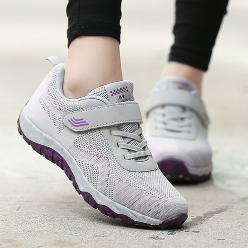 Buy Women Breathable Casual Shoes Sneakers-Grey in Egypt