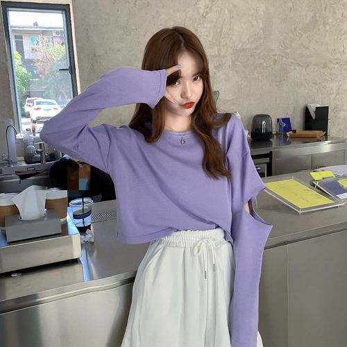 Buy Purple Tops For Women Korean online