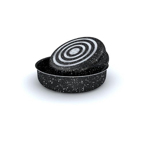 product_image_name-Generic-LAPIS Granite Oven Trays Set Black size 24 - 28 cm-5