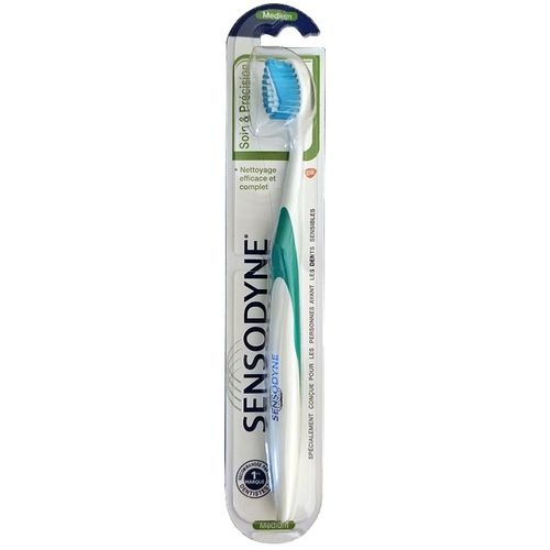 sensodyne precision toothbrush medium