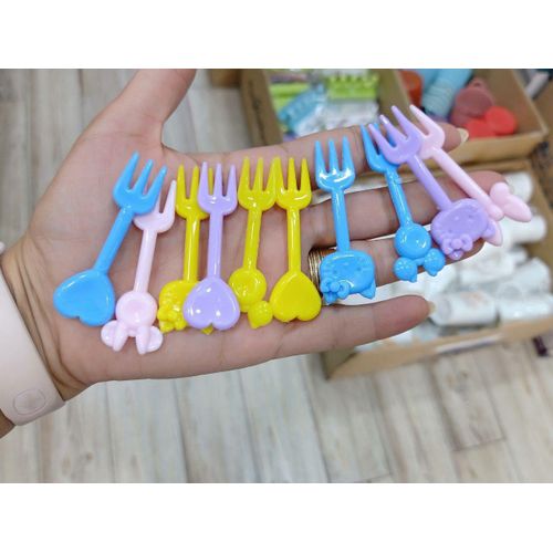 Generic طقم شوك الاطفال ١٢ قطعه - image 3