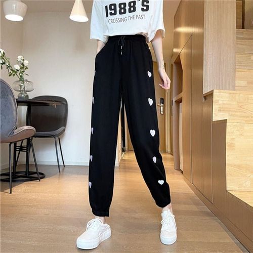 Fashion (black)Women High Waist Casual Pants Female Harem Pants