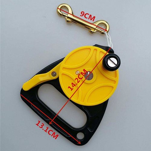 Generic Yellow Scuba SMB Dive Reel Kayak Anchor & Thumb Stopper, Yellow  150FT @ Best Price Online