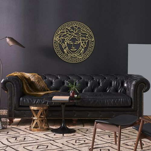 product_image_name-Generic-لوحة جدارية بتصميم رأس ميدوسا من ديتكو ويست - لوحة جدارية وديكور حائط خشب أسود مطفي بتصميم عصري صناعي، سهلة التعليق، المقاس 20 سم ارتفاع / 20 سم عرض-6