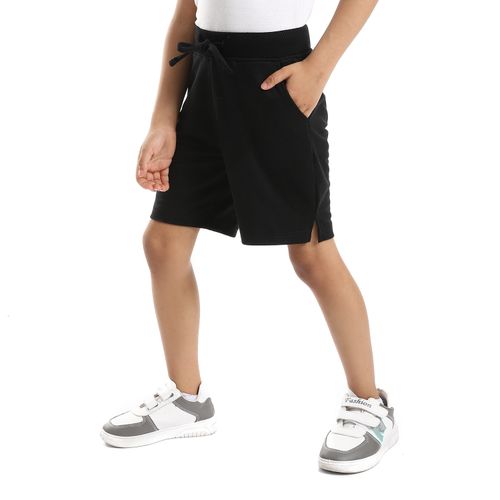 Buy Kady Waist Drawstring Black Boys Shorts in Egypt