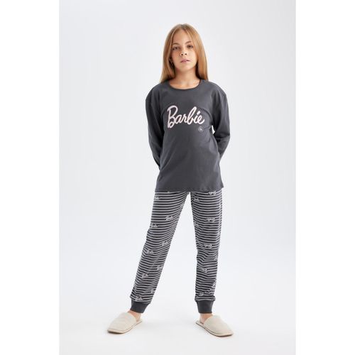 product_image_name-Defacto-Girl Barbie 2 Piece Pajama Set-1