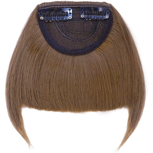 product_image_name-Generic-إكستنشن شعر صناعي مع غرة أمامية مستقيمة قصيرة باللون البني-1