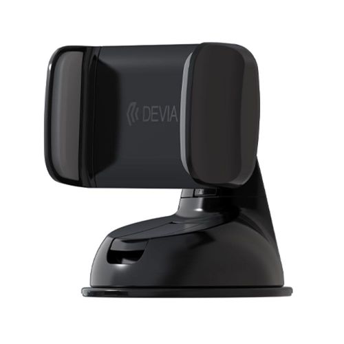 product_image_name-Devia-ديفيا حامل هاتف مثبت علي السيارة من السيلكون - أسود-1