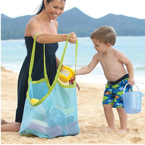 Generic Children Sand Away Protable Mesh Bag Kids Toys Storage Bags  Swimming Large Beach Eco Bag Women Cosmetic Makeup Bag @ Best Price Online  | Jumia Egypt