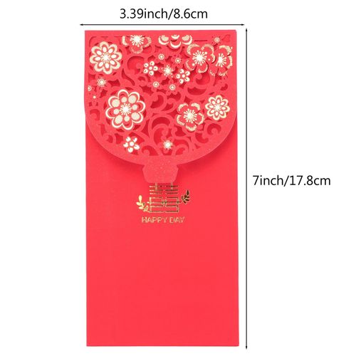 915 Generation 10PCS Red Envelopes Lucky Money Envelopes Wedding