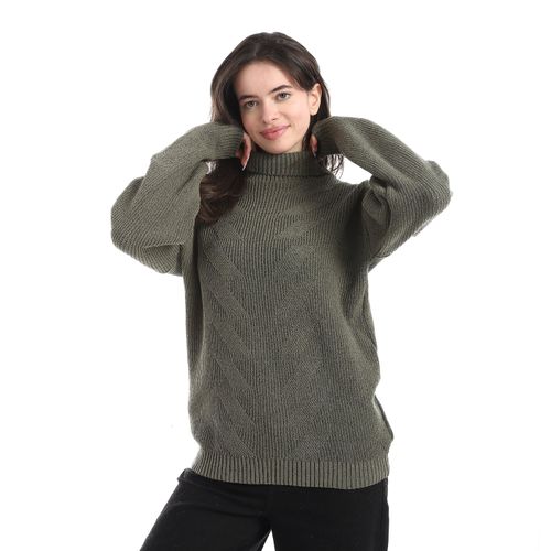 product_image_name-Caesar-بلوفر صوف حريمي سادة برقبة عالية -1