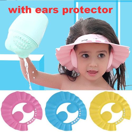 Buy Baby Bath Shower Cap - Pink in Egypt