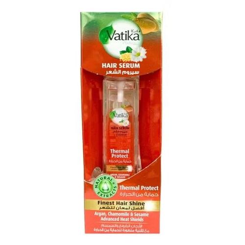 Vatika Hair Serum Thermal Protect With Argan & Chamomile & Sesame - 47 ...