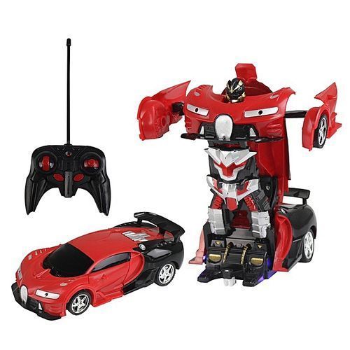 red and black transformer
