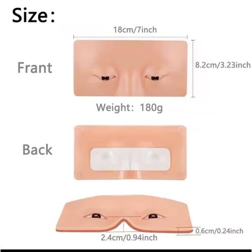 product_image_name-Generic-لوحة تدريب مكياج ثلاثية الأبعاد من السيليكون – وجه تعليمي لإتقان رسم العين والحواجب – أداة تدريب لميك أب أرتست-2
